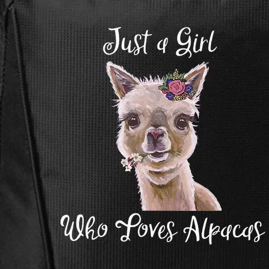 Just a Who Love Alpacas Alpaca Lover City Backpack