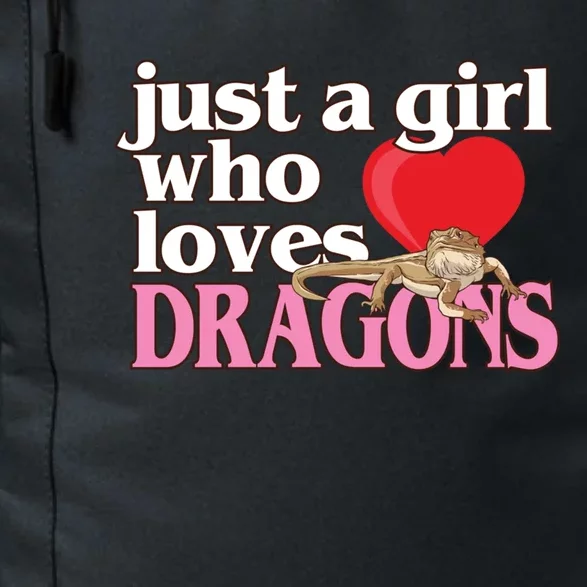 Just A Who Loves Bearded Dragons Gift Daily Commute Backpack