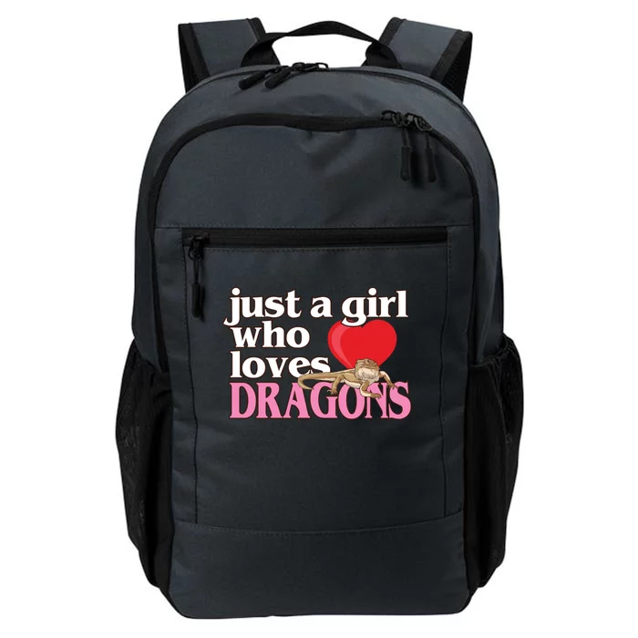 Just A Who Loves Bearded Dragons Gift Daily Commute Backpack