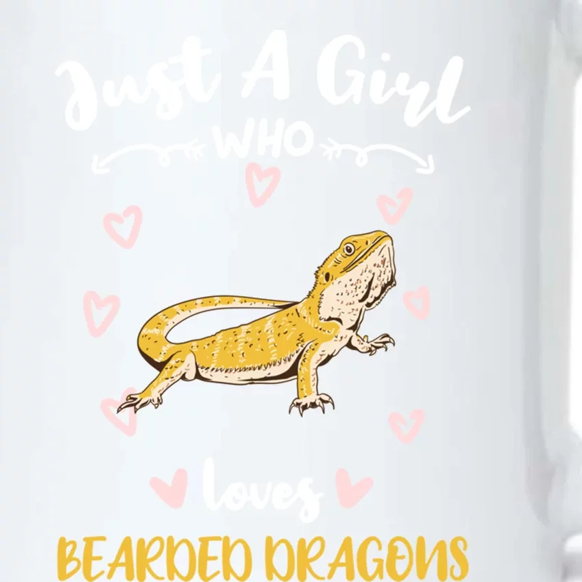 Just A Who Loves Bearded Dragons Cool Gift Black Color Changing Mug