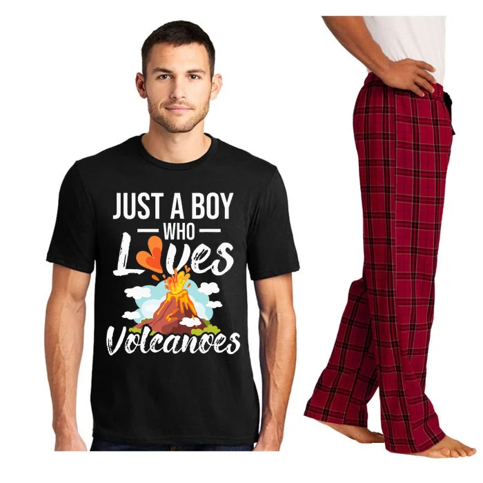 Just A  Who Loves Volcanoes Pajama Set