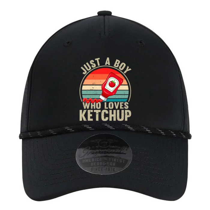 Just a Who Loves Ketchup Catsup Condiment Lover Performance The Dyno Cap