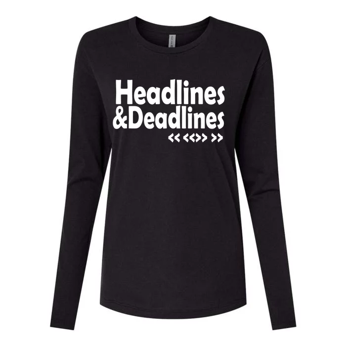 Journalist Autor Writer Writing Book Journalist Cute Gift Womens Cotton Relaxed Long Sleeve T-Shirt