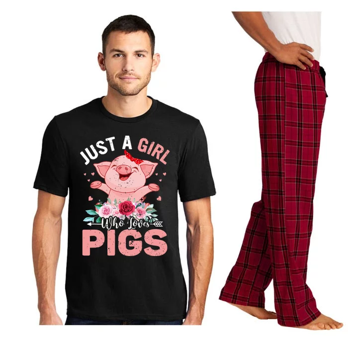 Just A Who Loves Pigs Pajama Set