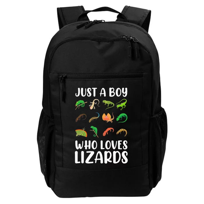 Just A  Who Loves Lizards Daily Commute Backpack