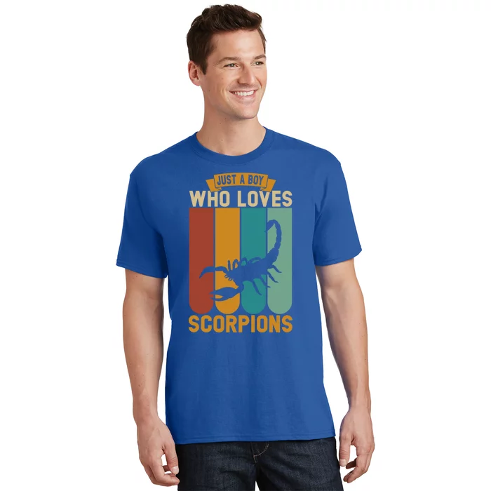 Just A Who Loves Scorpions Great Gift T-Shirt