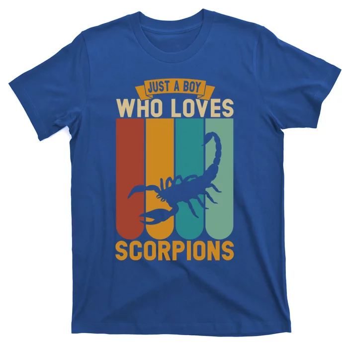 Just A Who Loves Scorpions Great Gift T-Shirt