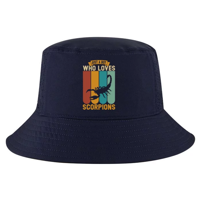 Just A Who Loves Scorpions Great Gift Cool Comfort Performance Bucket Hat