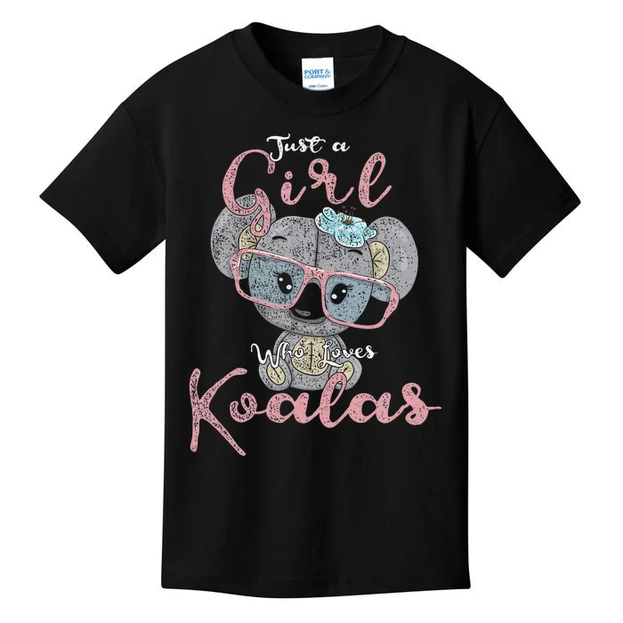 Just A Who Loves Koala Kids T-Shirt