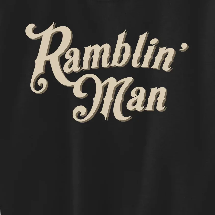 J.A.S.O.N Aldean Wearing Ramblin Man Kids Sweatshirt