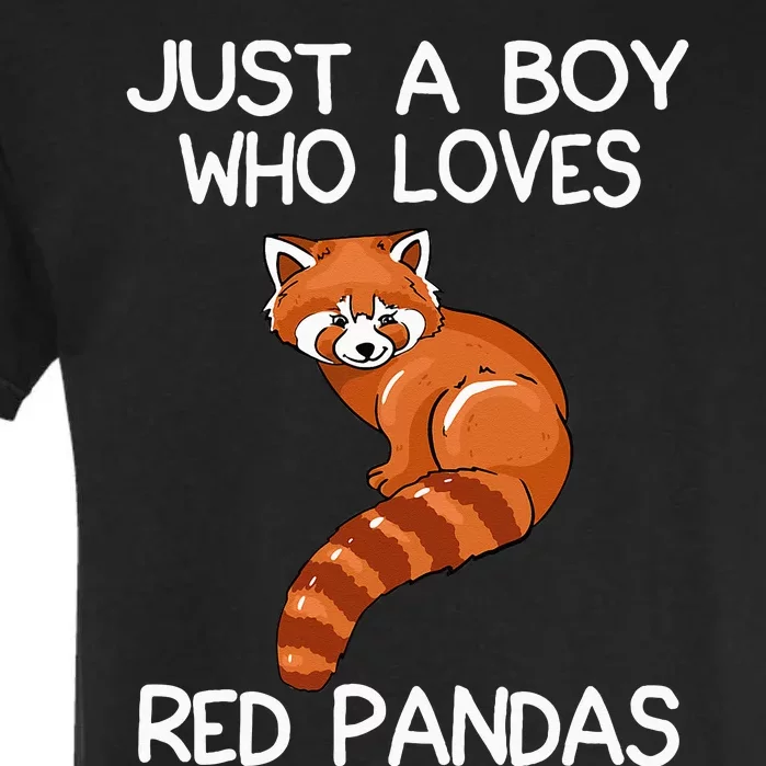 Just A Who Loves Red Pandas Gift Red Panda Garment-Dyed Heavyweight T-Shirt