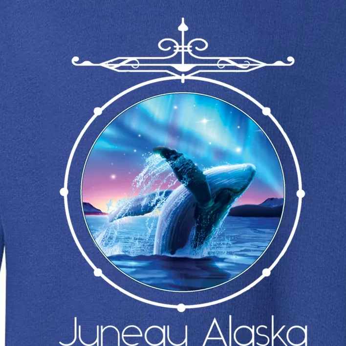 Juneau Alaska Whale Watching Aurora Borealis Souvenir Gift Toddler Sweatshirt