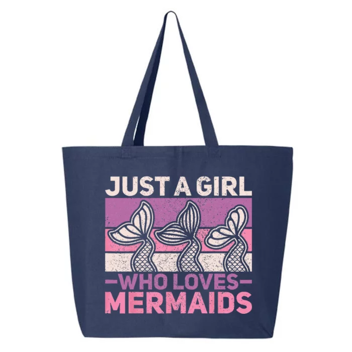 Just A Who Loves Mermaids Mermaid Birthday Party Outfit 25L Jumbo Tote