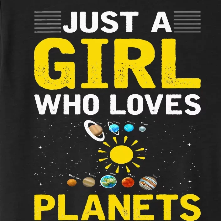 Just A Who Loves Planets I Astronomy ChromaSoft Performance T-Shirt