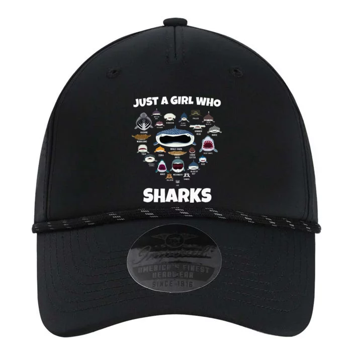 Just A Who Loves Sharks Shark Faces Shark Performance The Dyno Cap