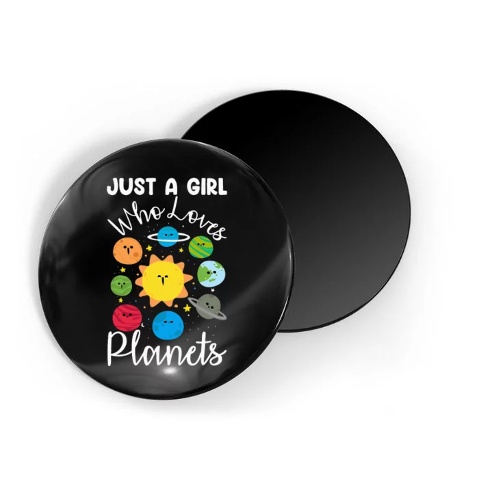 Just A Who Loves Planets Space Planets Stars Magnet