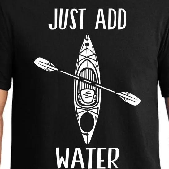 Just Add Water Funny Kayak Kayaking Kayaker Pajama Set