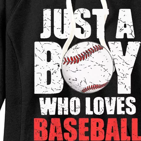 Just A Who Loves Baseball Batter Catcher Pitcher Women's Fleece Hoodie