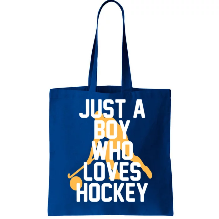 Just A Who Loves Hockey Product Gift Tote Bag