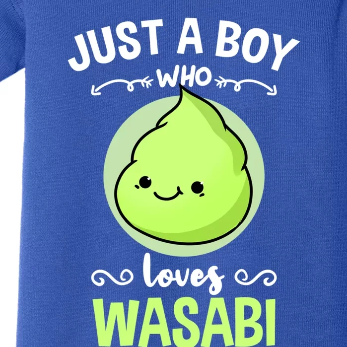 Just A Who Loves Wasabi Sushi Lover Gift Baby Bodysuit