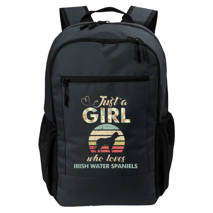 Just A Who Loves Irish Water Spaniels Gift Daily Commute Backpack