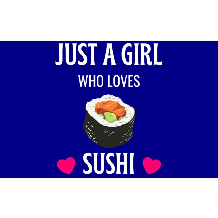 Just A Who Loves Gift Sushi Sushi Lover Gift Bumper Sticker