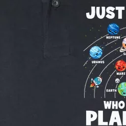 Just A Who Loves Planets Solar System Astrology Space Softstyle Adult Sport Polo