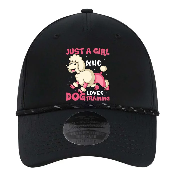 Just A Who Loves Dog Training Dog Trainer Great Gift Performance The Dyno Cap