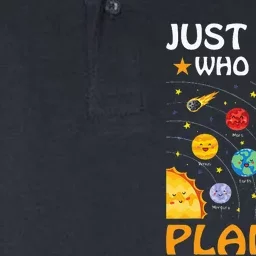 Just A Who Loves Planets Solar System Space Science Softstyle Adult Sport Polo