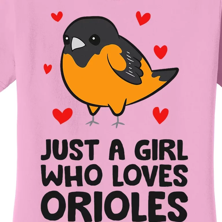 Just A Who Loves Orioles Women's T-Shirt