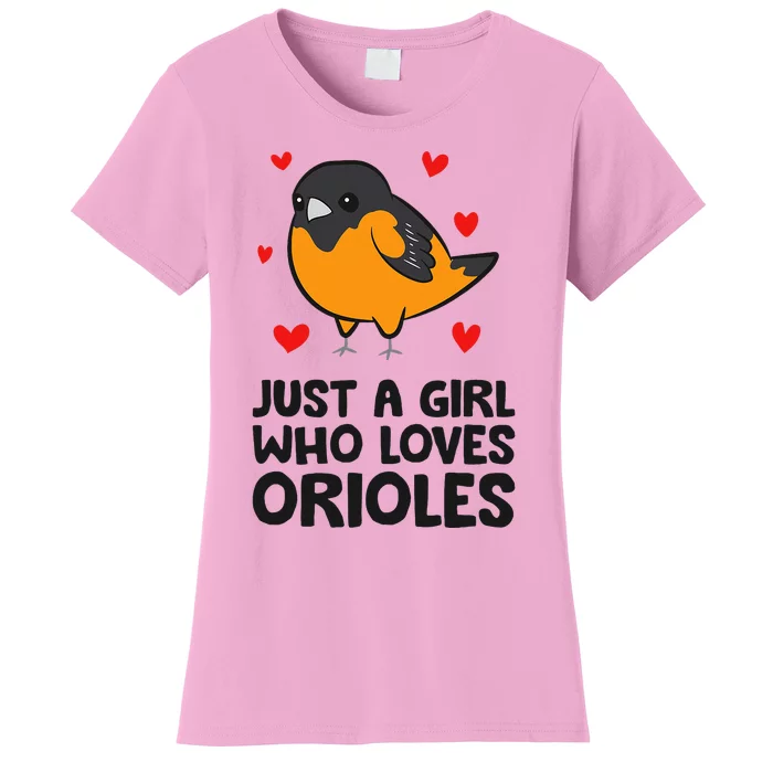 Just A Who Loves Orioles Women's T-Shirt