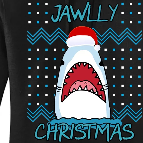 Jawlly Christmas Ugly Women's Pullover Hoodie