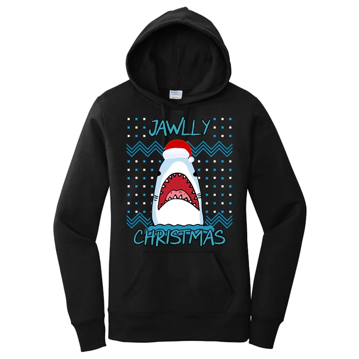 Jawlly Christmas Ugly Women's Pullover Hoodie