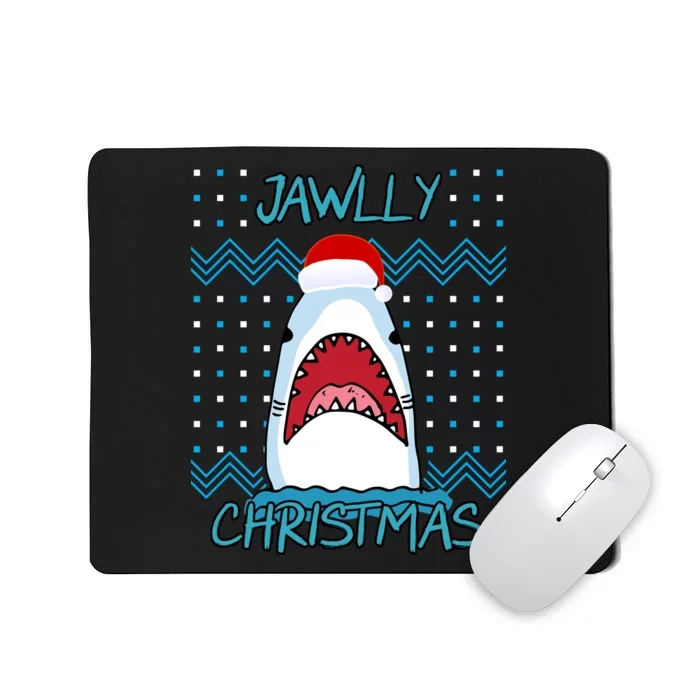 Jawlly Christmas Ugly Mousepad