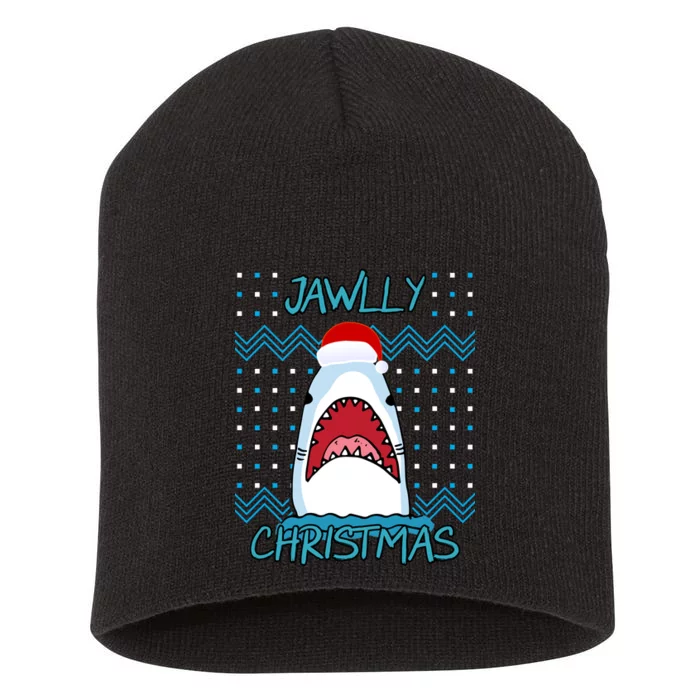 Jawlly Christmas Ugly Short Acrylic Beanie