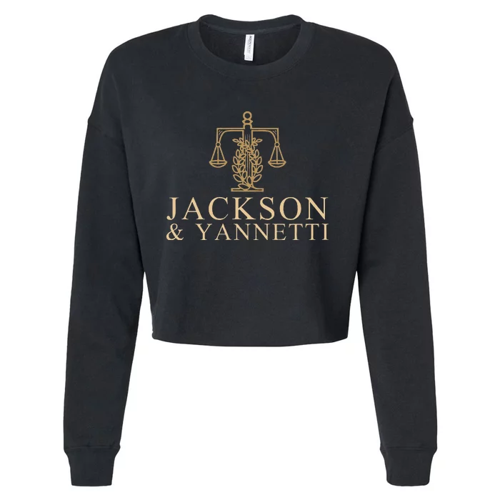 Jackson And Yannetti Cropped Pullover Crew