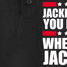 Jackie Are You Here Where's Jackie Dry Zone Grid Performance Polo