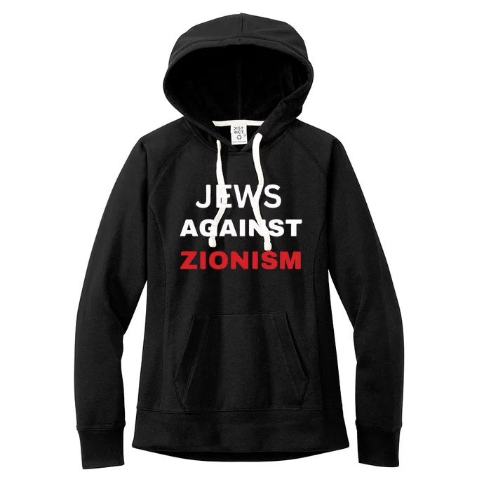 Jews Against Zionism Women's Fleece Hoodie