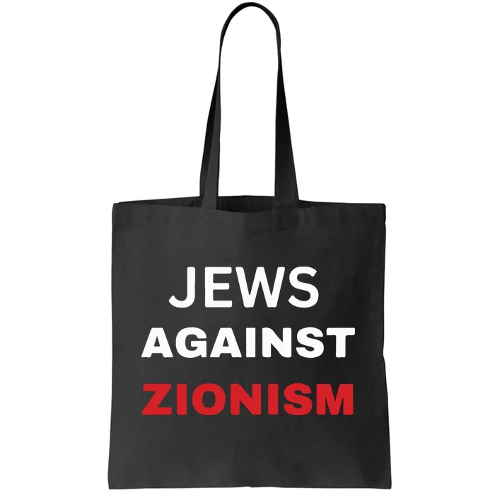 Jews Against Zionism Tote Bag