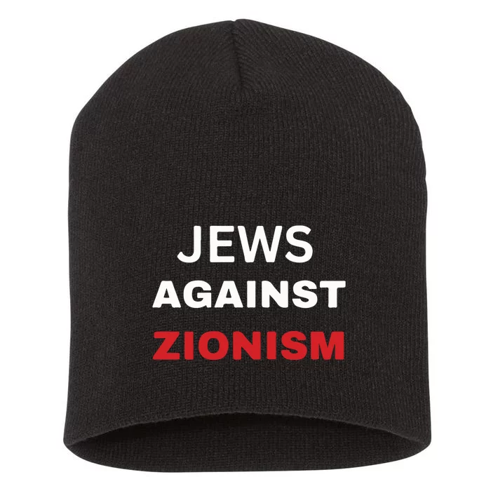 Jews Against Zionism Short Acrylic Beanie