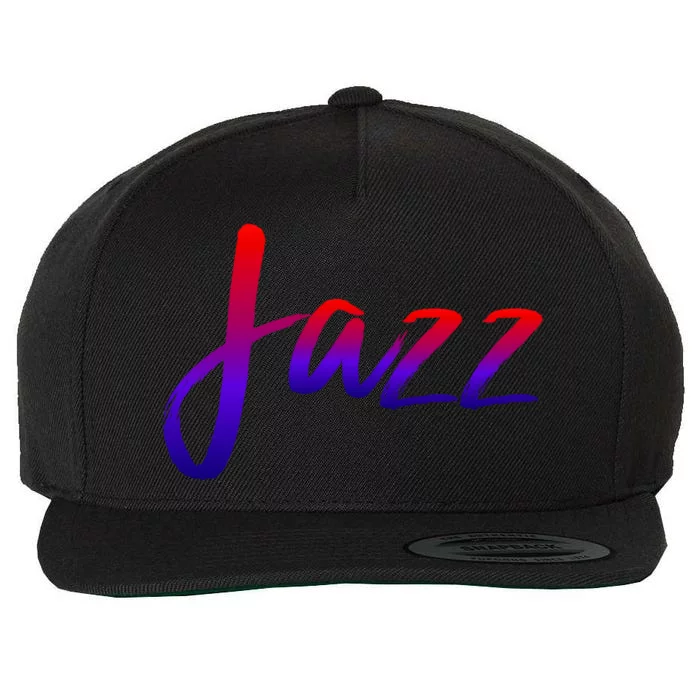 Jazz Wool Snapback Cap