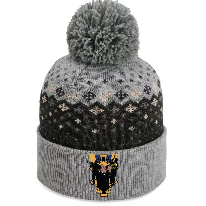 Jazz Band The Baniff Cuffed Pom Beanie