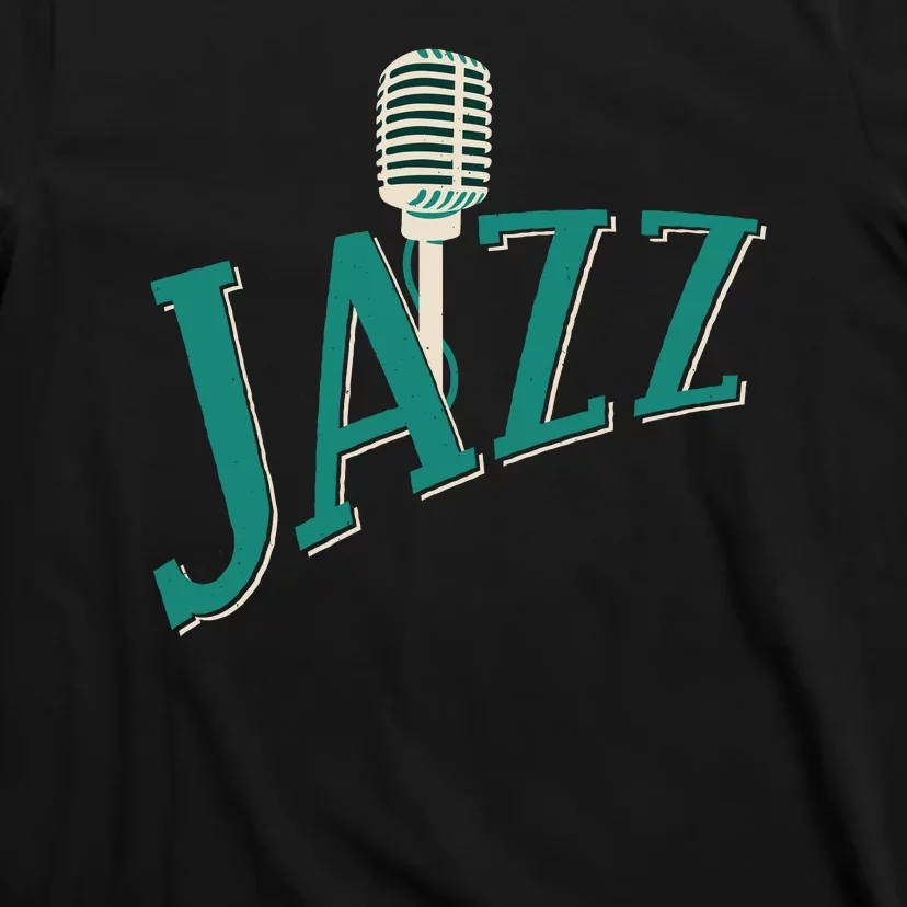 Jazz Microphone T-Shirt