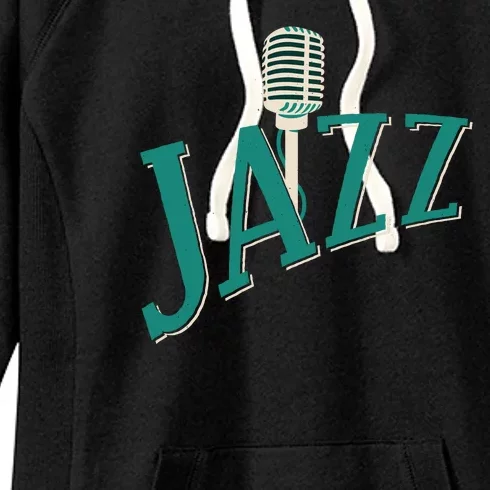 Jazz Microphone Women's Fleece Hoodie