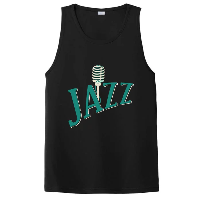 Jazz Microphone Performance Tank