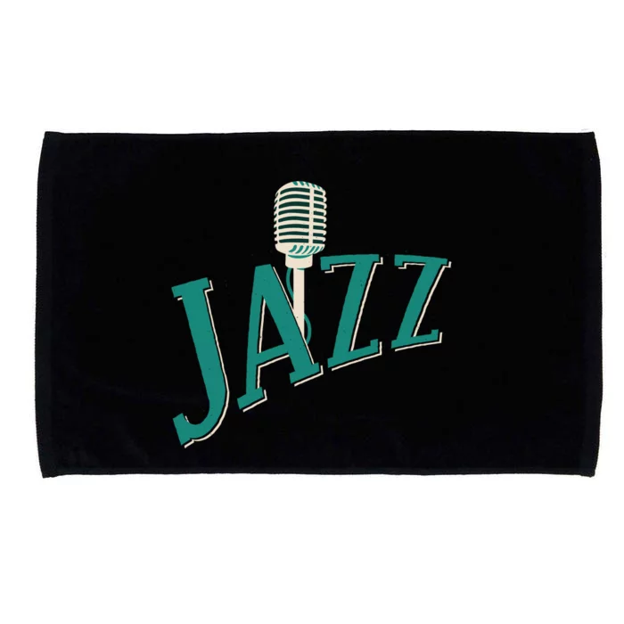 Jazz Microphone Microfiber Hand Towel