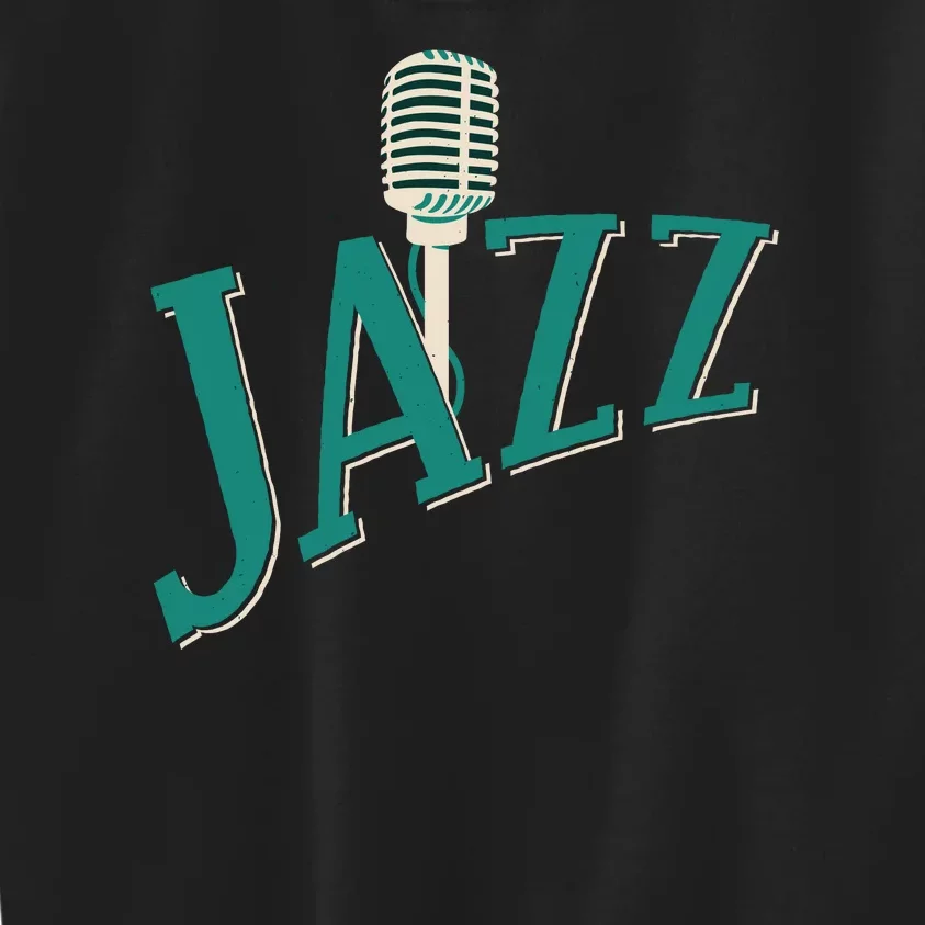 Jazz Microphone Kids Sweatshirt