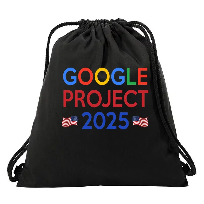 Joe Biden 2024 Presidentgoogle Project 2025 Drawstring Bag