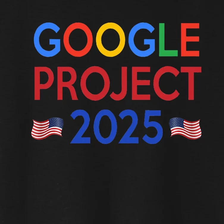 Joe Biden 2024 Presidentgoogle Project 2025 Women's Crop Top Tee