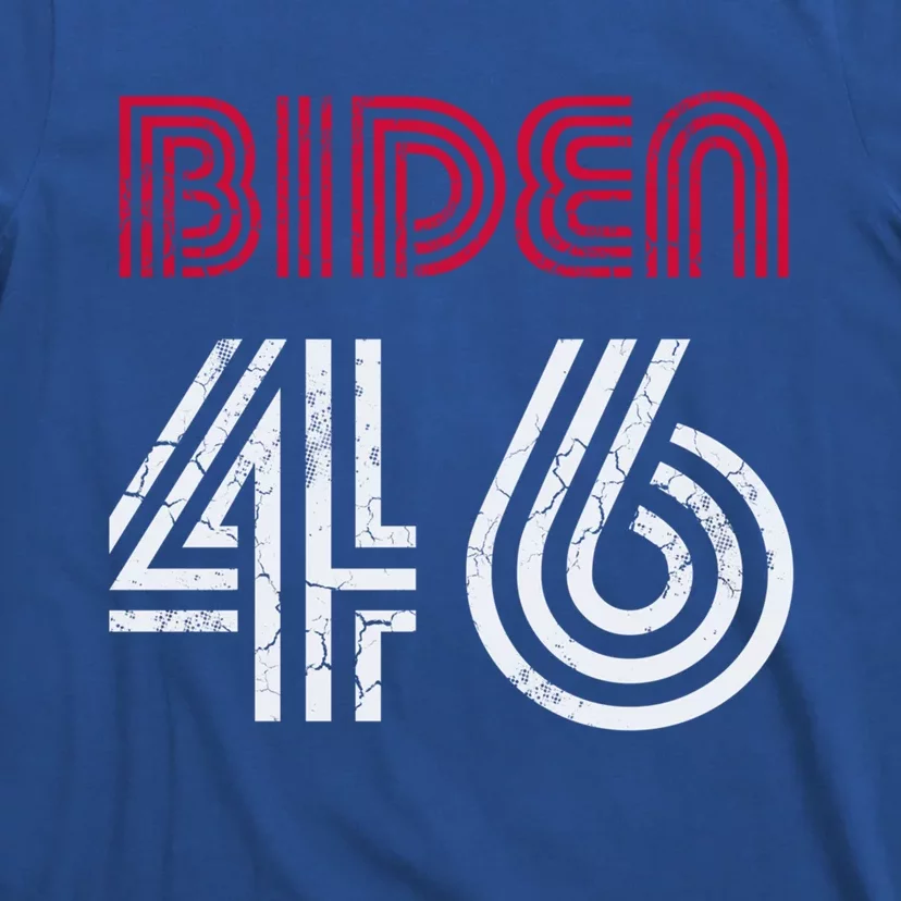 Joe Biden 46 46th President Usa America Retro Style Cool Gift T-Shirt